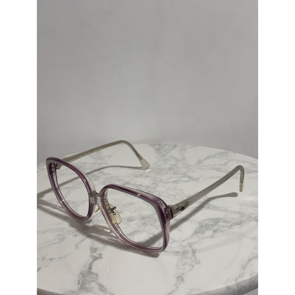 SKAGA Lilian‎ Eyeglass Frames 56-14-135 Purple Clear Sweden